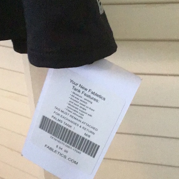 Size medium black fabletics tank - Picture 3 of 3